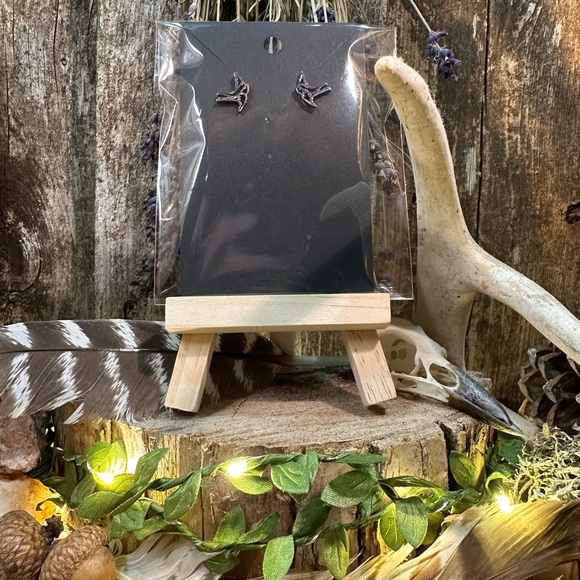 2/$15 ๐ฆ silver coloured sparrow stud earrings - Picture 3 of 3